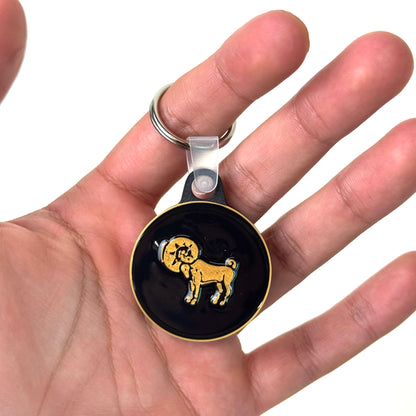 Aries - Zodiac Smart Keychain